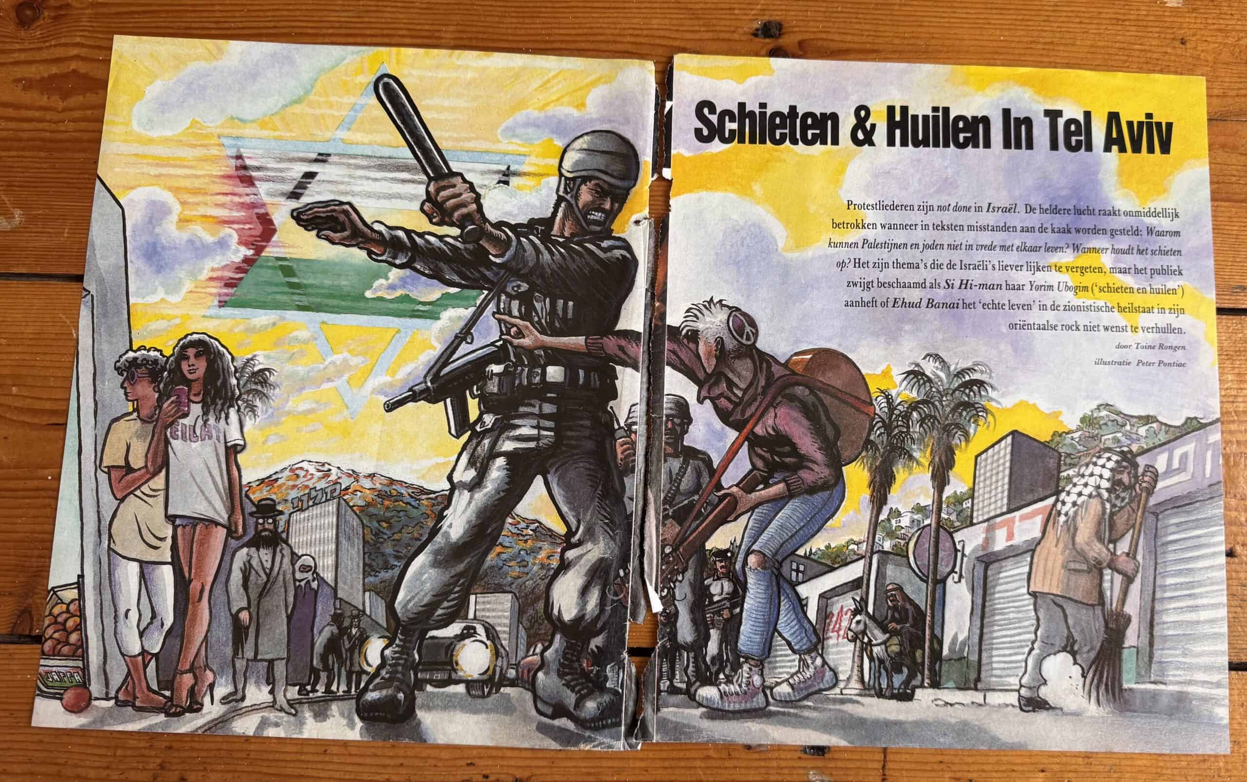 schieten en huilen in Tel Aviv 1989