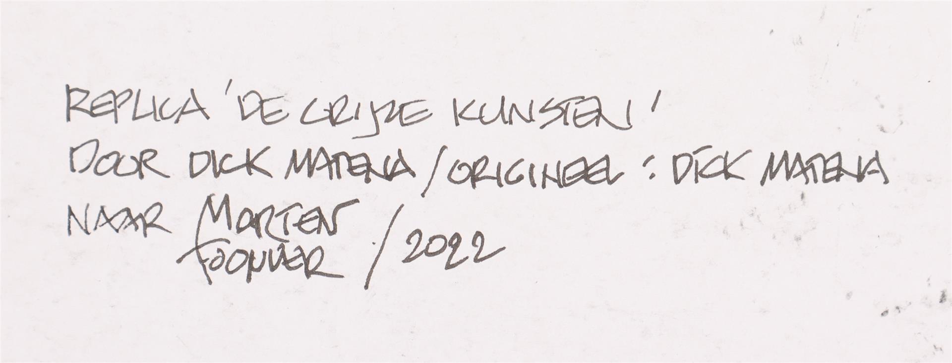 Dick Matena-Tom Poes de grijze kunsten naar Marten Toonder b