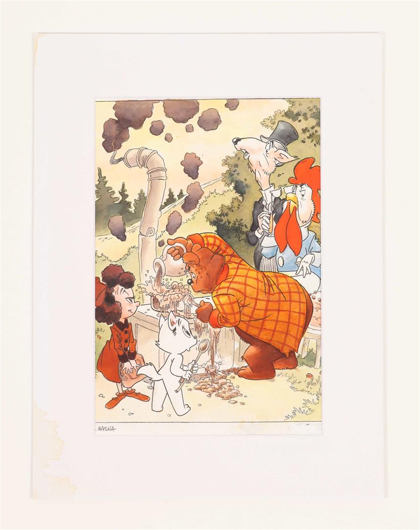 Dick Matena-Tom Poes de wensdenker naar Marten Toonder