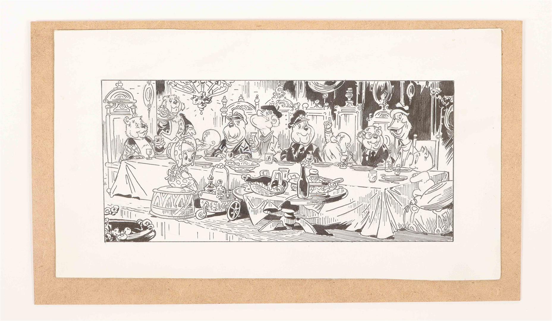 Dick Matena- Tom Poes een goede doch eenvoudige maatlijd a