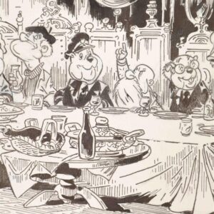 Dick Matena- Tom Poes een goede doch eenvoudige maatlijd a