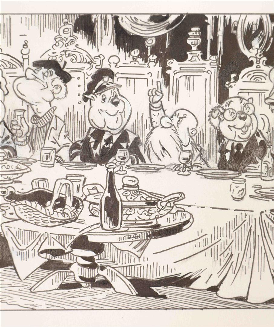 Dick Matena- Tom Poes een goede doch eenvoudige maatlijd a