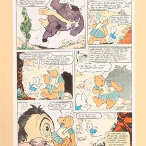 Dick Matena-Tom Poes en het klerenkoffertje naar Marten Toonder a