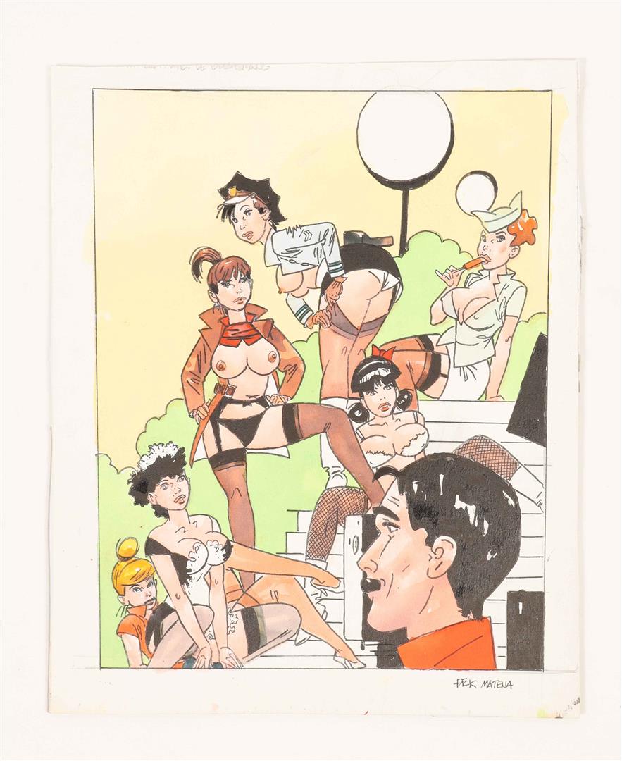 Dick Matena wee-kend in Sodom b 1